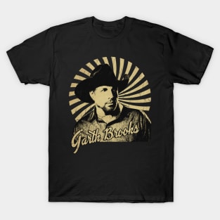 vintage retro design Garth Brooks T-Shirt